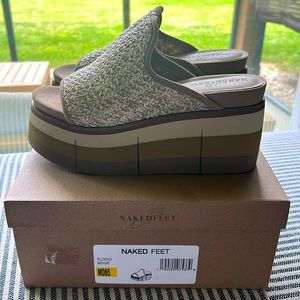 Naked Feet Flocci Platform Sandal